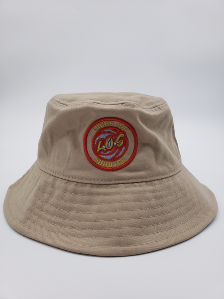 BUCKET HAT (KHAKI) IRON MAN INSPIRED