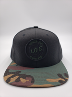 L.O.S HAT (SUPPORT THE TROOPS) (GREEN LETTERS) SNAPBACK