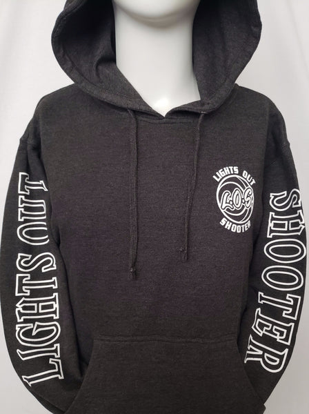 L.O.S HOODIE SLEEVE PRINT (CHARCOAL GREY)