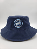 BUCKET HAT (NAVY) CAROLINA BLUE AND WHITE