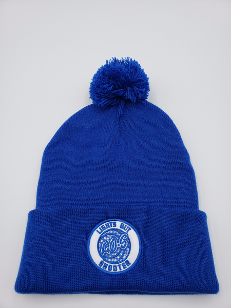 L.O.S BEANIE WITH POM (ROYAL BLUE)