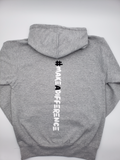 MAKE A DIFFERENCE (GREY) HOODIE (CIRCLE OF INFLUENCE COLLECTION)