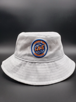 BUCKET HAT (WHITE) ORANGE AND ROYAL (NEW YORK)