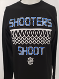 SHOOTERS SHOOT LONG SLEEVE TEE (BLUE)