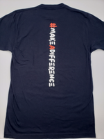 MAKE A DIFFERENCE (NAVY, RED & WHITE) TEE (CIRCLE OF INFLUENCE COLLECTION)